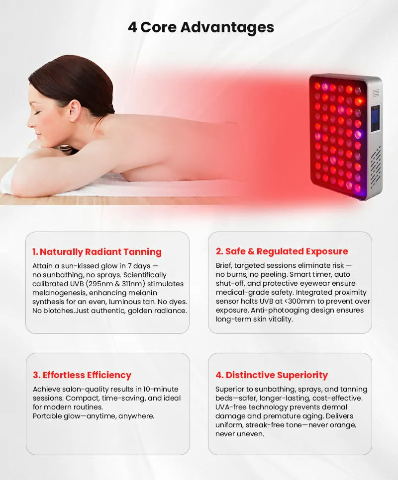 BK300 UVB Tanning & Wellness Panel