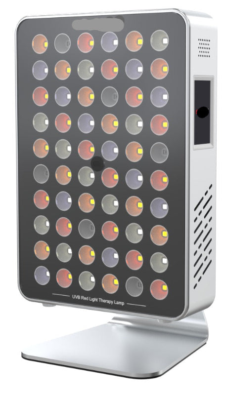 BK300  op tafelstander schuin van voren, bediening zijkan in zicht