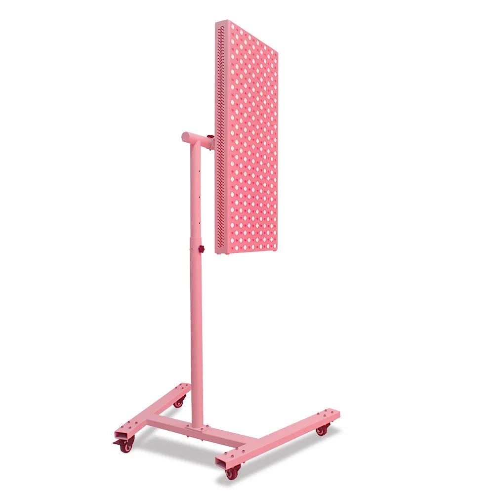 Voorbeeld van Stander op wieltjes voor bepaalde standen en verplaatsen roodlicht panelen met een paneel