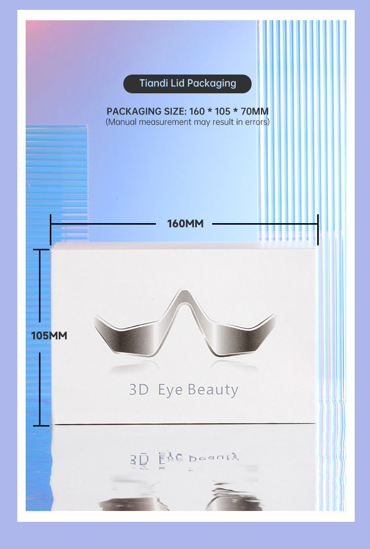 Doos in beeld met maten 160x105x70mm