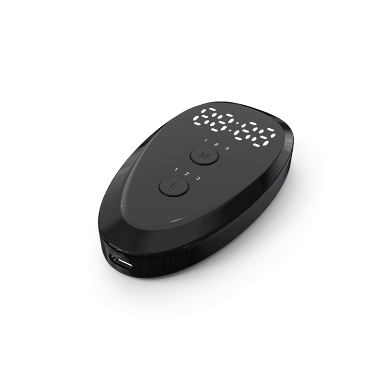 Afstandbediening waarbij de sterkte in led is af te lezen