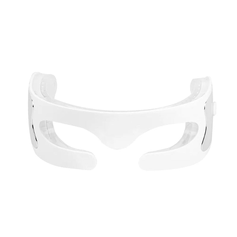 EM02 masker van voorzijde wit