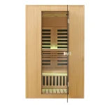 Infrarood Saunacabine Binnenshuis - SGROW SN-002 | 1700W Hemlock Hout