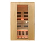 Infrarood Saunacabine Binnenshuis - SGROW SN-002 | 1700W Hemlock Hout